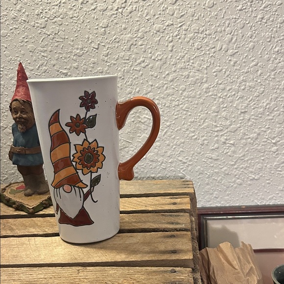 Sheffield Home Gnome Mug with Orange Handle - Picture 1 of 9